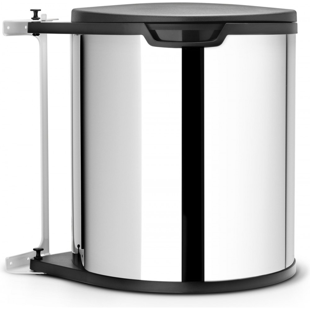 Brabantia Built-in-Bin Prullenbak - 15 l - Brilliant Steel