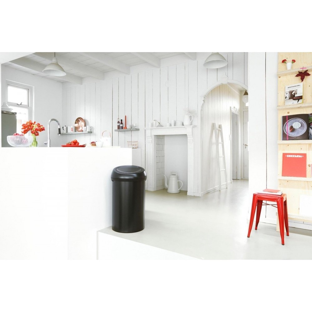 Brabantia Touch Bin Prullenbak - 60 l - Matt Black