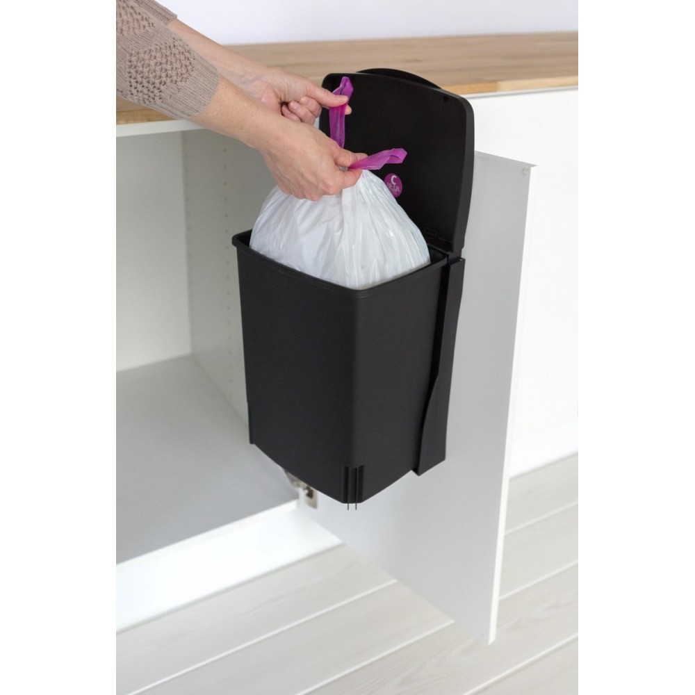 Brabantia Built-in-Bin Prullenbak - 10 l - Black