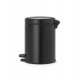 Brabantia NewIcon Prullenbak - 5 l - Matt Black