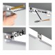 Artiteq Click Rail wit in een Voordelig alles-in-één kit 2m