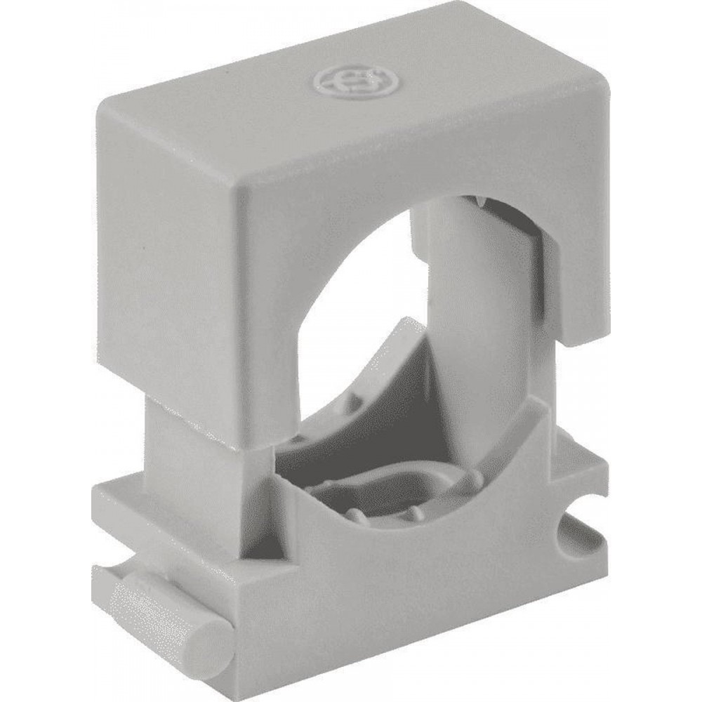 Drukzadel – installatiebuis – blokmodel – 12–20 mm – grijs – 50 stuks
