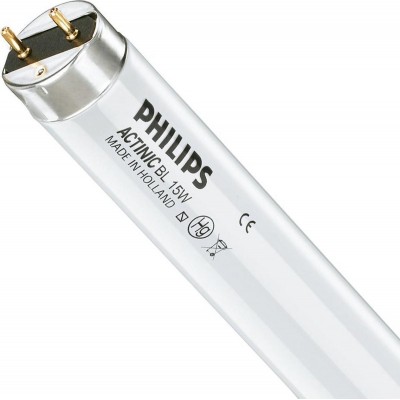 Philips TPX15-18 Actinic UVA 15W T8 UV fluorescent tube UV fly trap Base G13 1 pc(s)