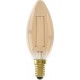 Calex Filament LED Lamp - E14 - B35 Lichtbron Goud - 3.5W - Dimbaar