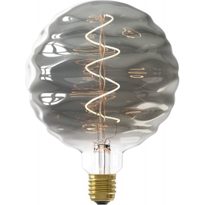 Calex Bilbao XXL Titanium - E27 LED Lamp - Filament Lichtbron Dimbaar - 4W - Warm Wit Licht