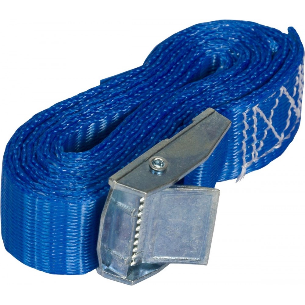 Spanband Met Klemgesp, 25mm, 2 Meter, 125/250 Dan, Blauw