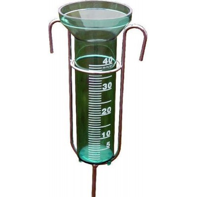 Middelwijk - Regenmeter Analoog - Groen - 110cm