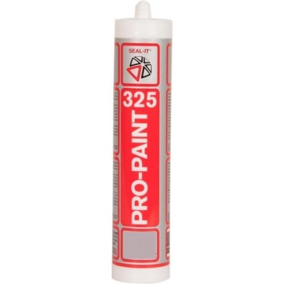 Connect Products - Seal-it 325 Pro-Paint - professionele en universeel overschilderbare afdichtingskit - Ral 9001