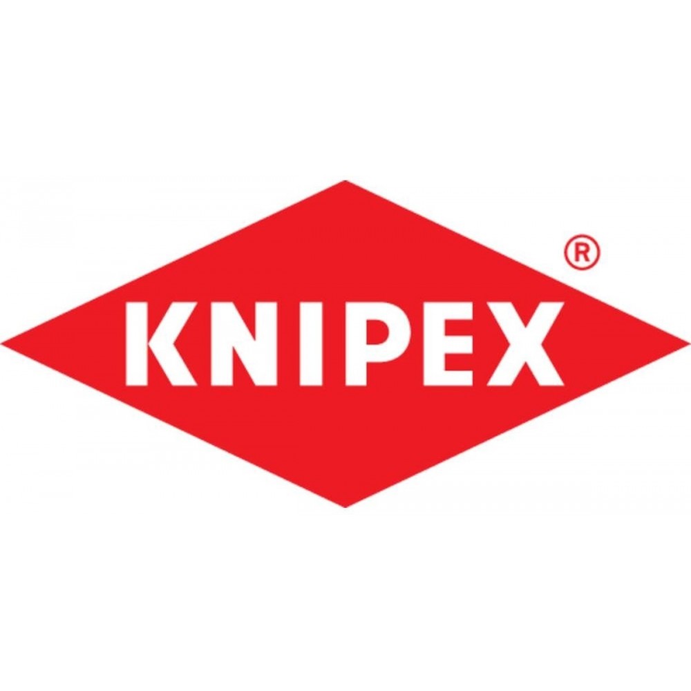 Knipex 25 02 140 Elektronica en fijnmechanica Platte rondbektang Recht 140 mm