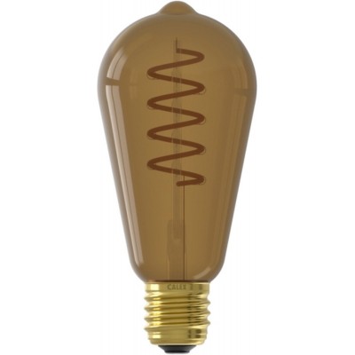 Calex LED Filament Lamp - ST64 - E27 - Lichtbron Natural - Dimbaar - Warm Wit licht - 4W