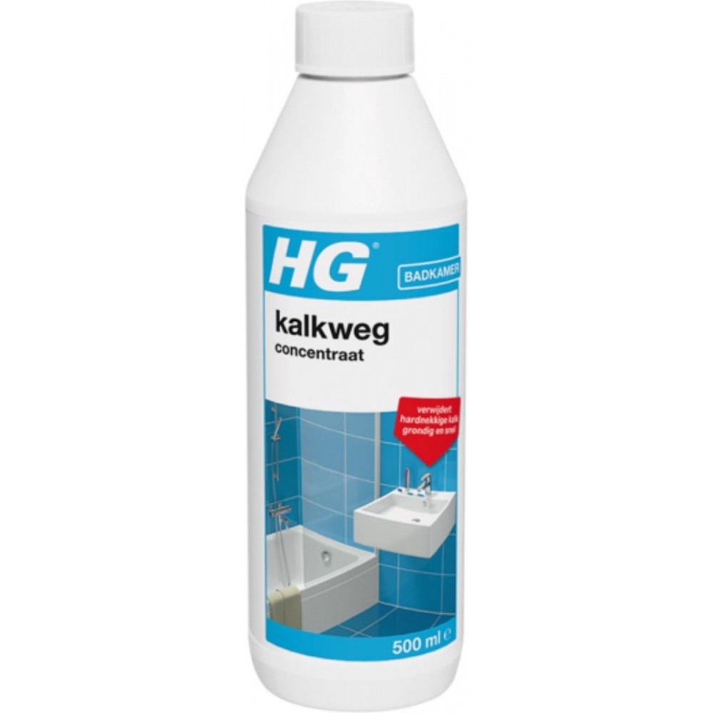 HG kalkweg concentraat - 500 ml - krachtige ontkalker - geconcentreerd