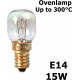 Calex Oven Lamp Ø25 - E14 - 70 Lm - 15W