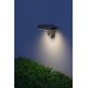 Calex Smart Outdoor Solar Buitenlamp - Slimme Wandlamp - RGB en Warm Wit - Zwart