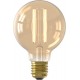 Calex Filament LED Lamp - G80 Vintage Lichtbron - E27 - Goud - Warm Wit Licht - Dimbaar
