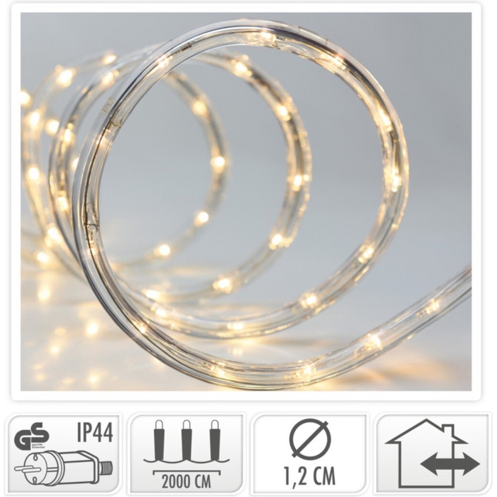 LED Lichtslang - 20 meter - warm wit -480 LEDS-Binnen-Buiten