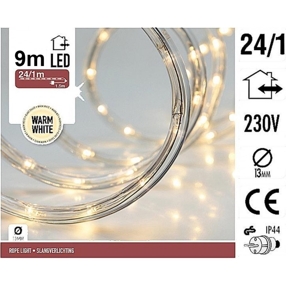 LED Lichtslang - 9 meter - warm wit Binnen-Buiten