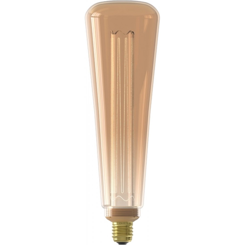 Calex Royal Series Kinna LED Lamp - XXL Lichtbron Goud - E27 - 3.5W - Dimbaar