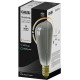 Calex Slimme Lamp - Wifi LED Filament Verlichting - E27 - Rustiek Smart Bulb Titanium - Dimbaar - Warm Wit licht - 7W