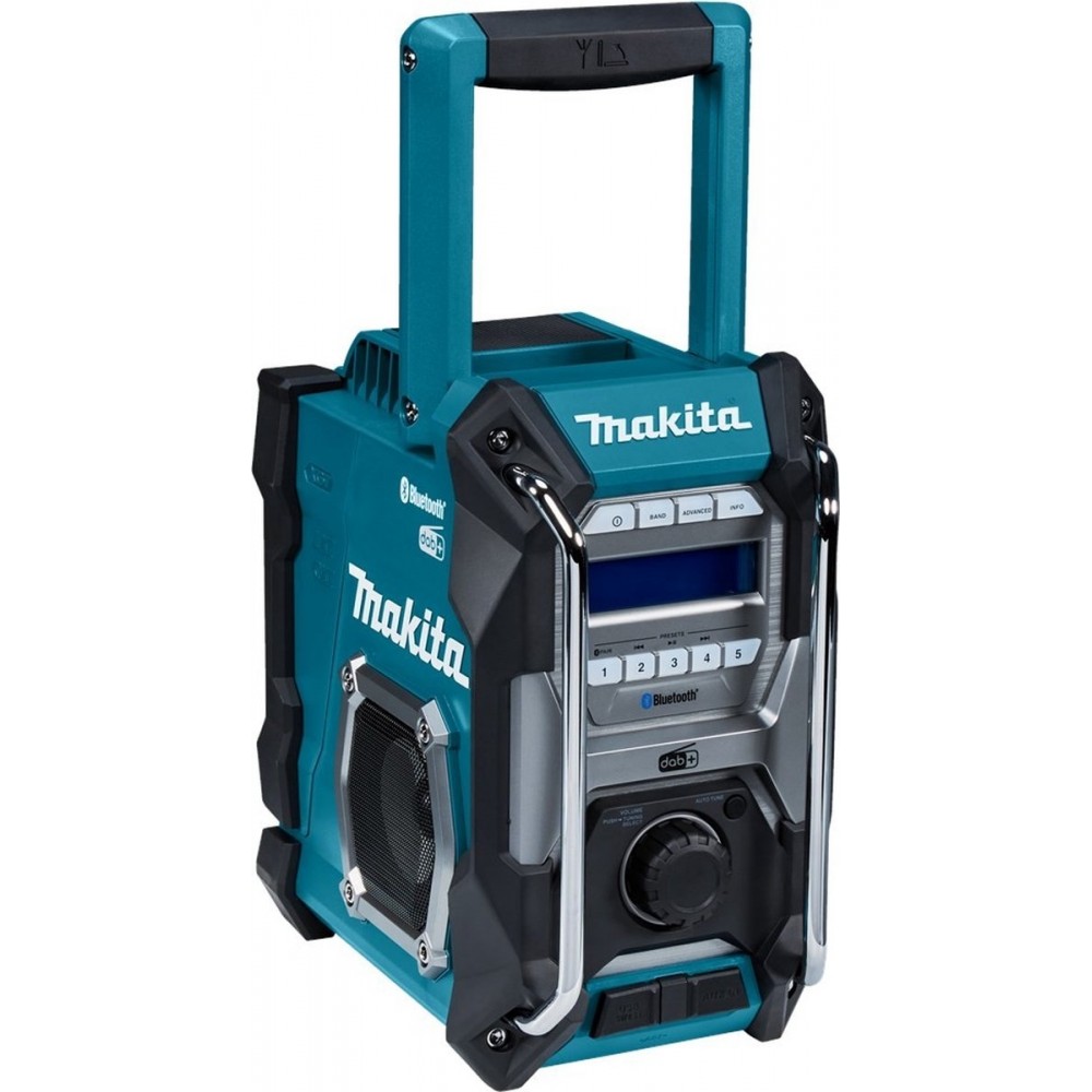 Makita MR004GZ 14,4/18/40V Li-Ion accu bouwradio body - FM/AM - DAB+ - Bluetooth - 230V