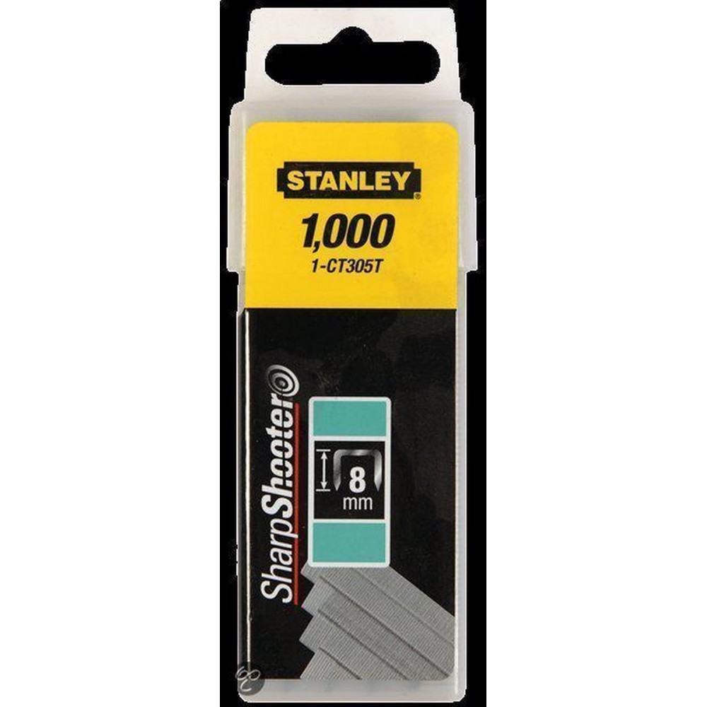 STANLEY - Nieten - 8mm - Type CT - 1000 stuks