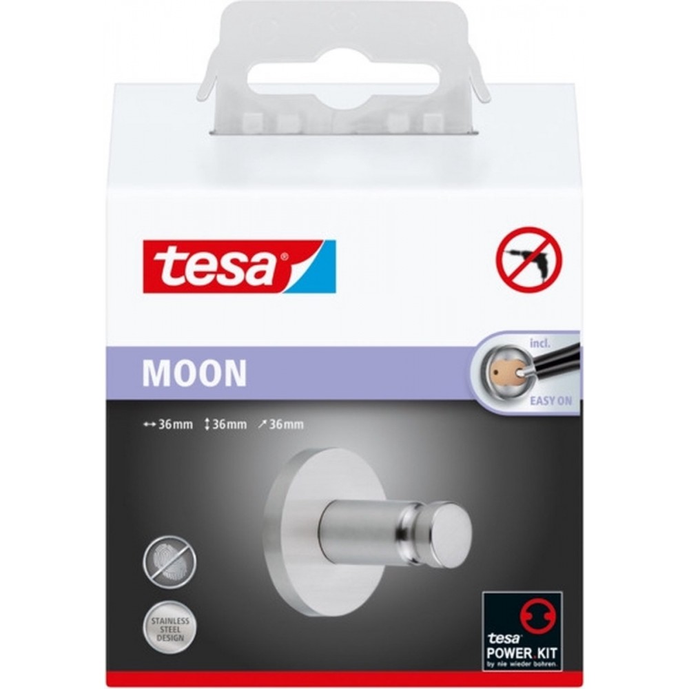 Tesa moon handdoekhaakje