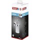 Tesa Smooz Zeeppomp 9x24x9cm zonder boren Zelfklevend Verchroomd Metaal chroom wit