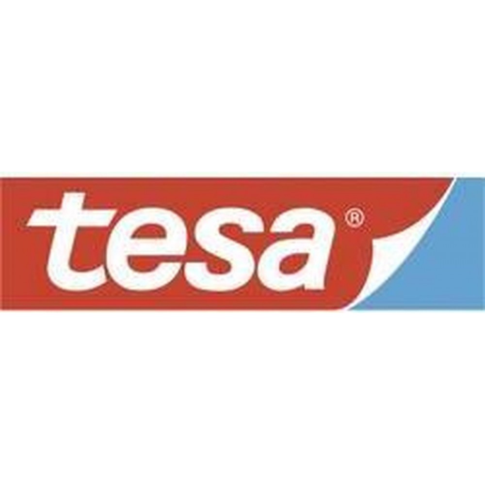 Tesa Smooz Zeeppomp 9x24x9cm zonder boren Zelfklevend Verchroomd Metaal chroom wit