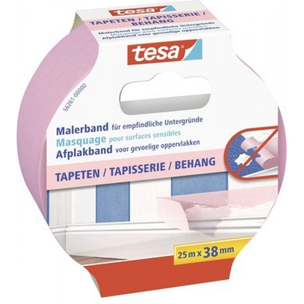 Tesa Afplakband Precision Sensitive 25 m x 38 mm