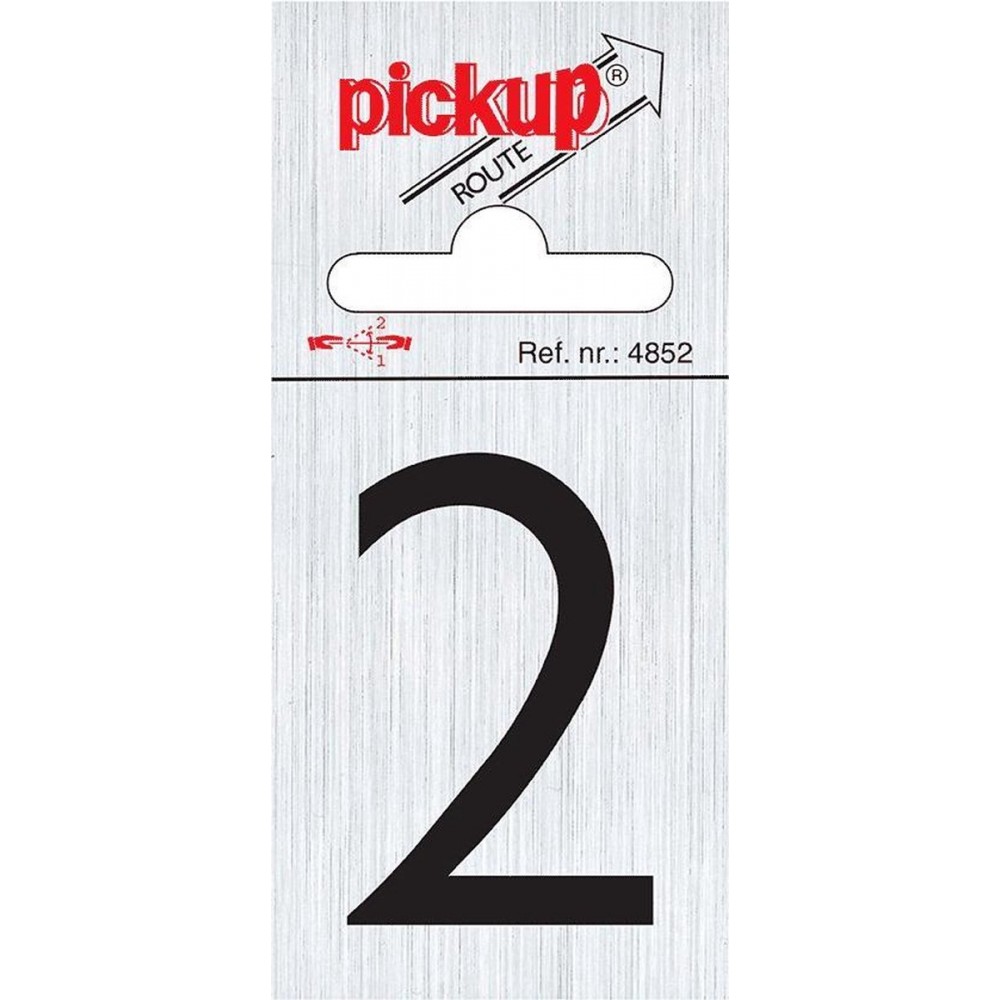 Pickup Route alulook 60x44 mm - cijfer 2