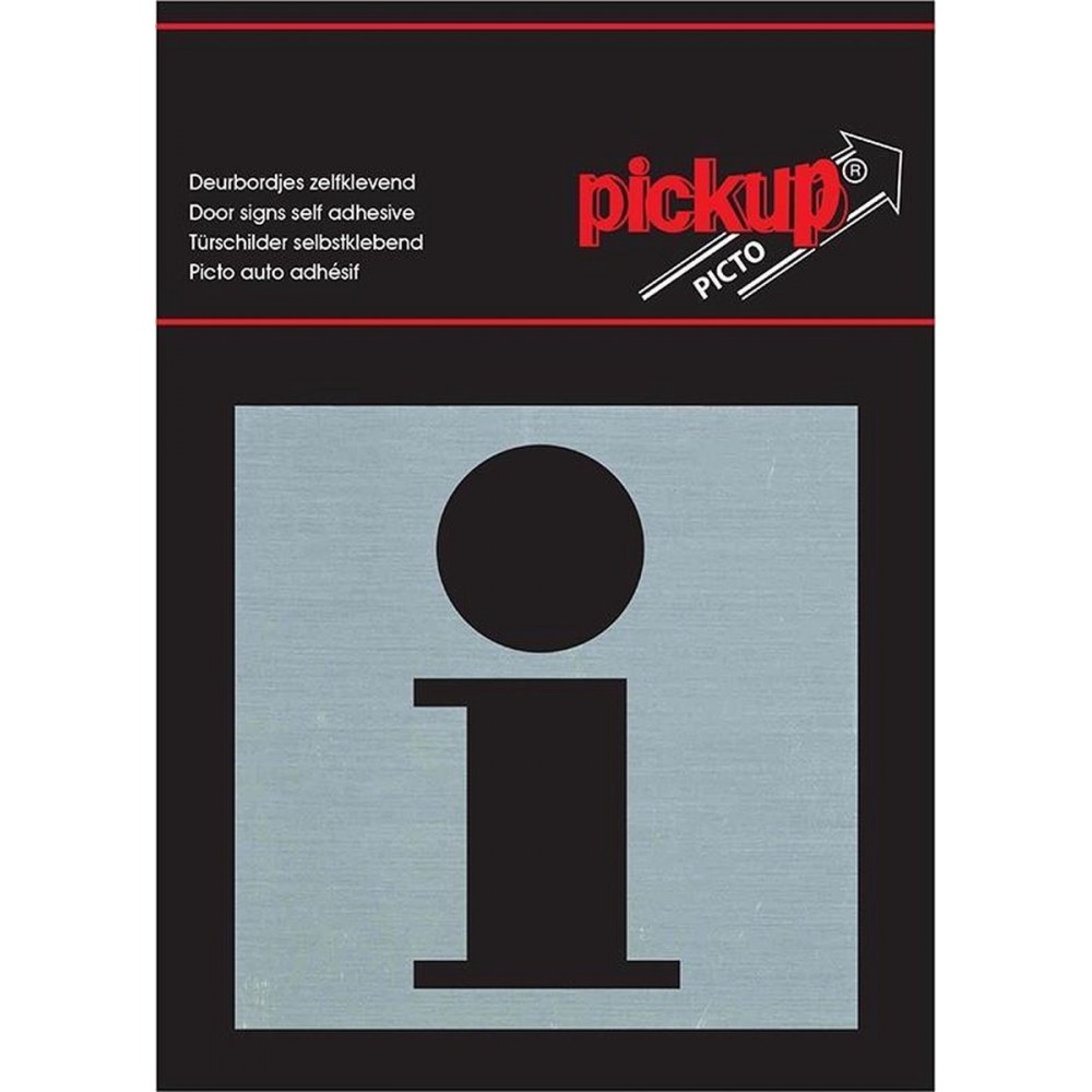 Pickup Route Alulook Alu Picto 80x80 mm - informatie