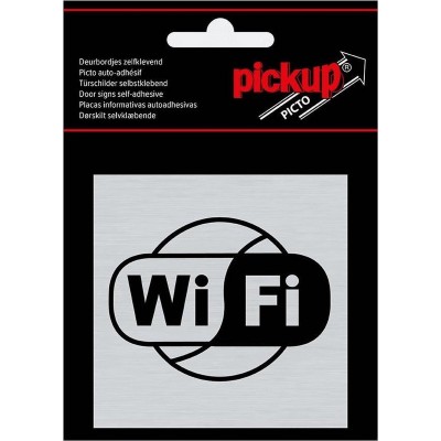 Pickup Route Alulook Alu Picto 80x80 mm - wifi