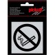 Pickup Route Alulook Alu Picto 80x80 mm - verboden te roken