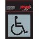 Pickup Route Alulook Alu Picto 80x80 mm - toegankelijk voor rolstoel