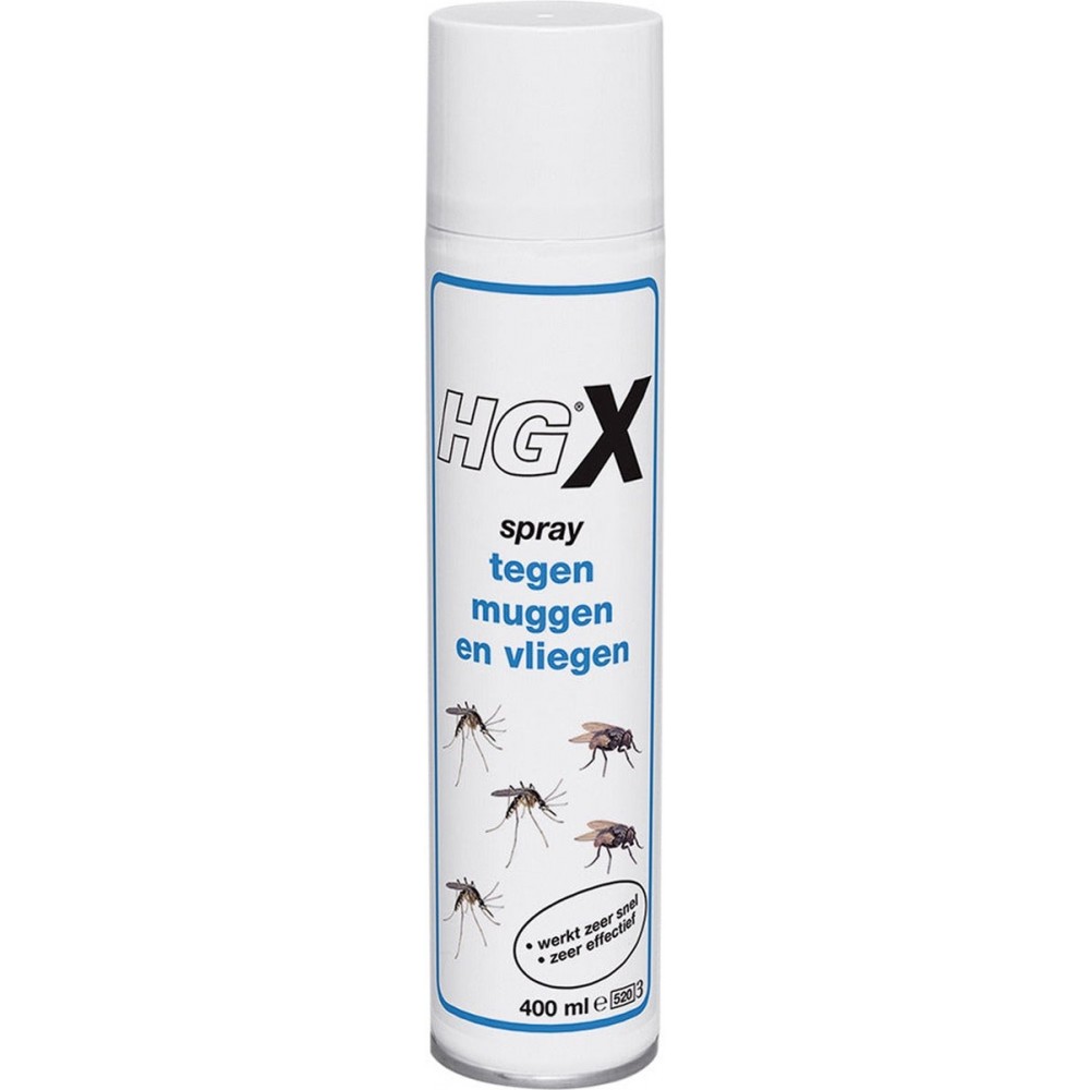 HGX spray tegen muggen en vliegen 8574N 400ml