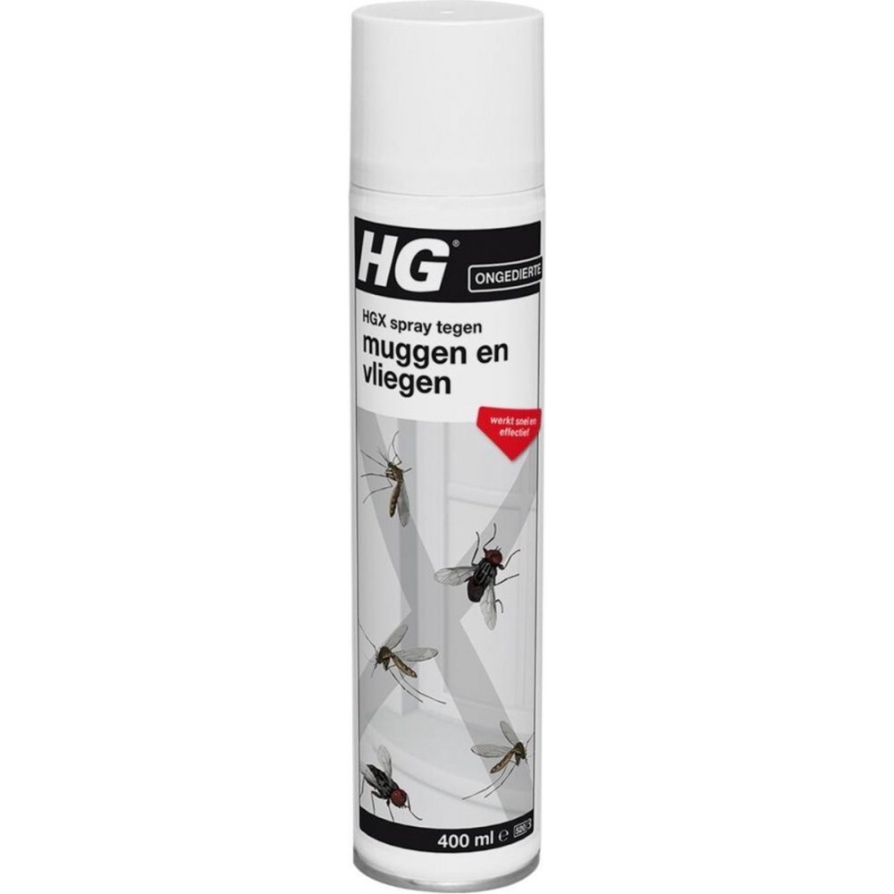 HGX spray tegen muggen en vliegen 8574N 400ml