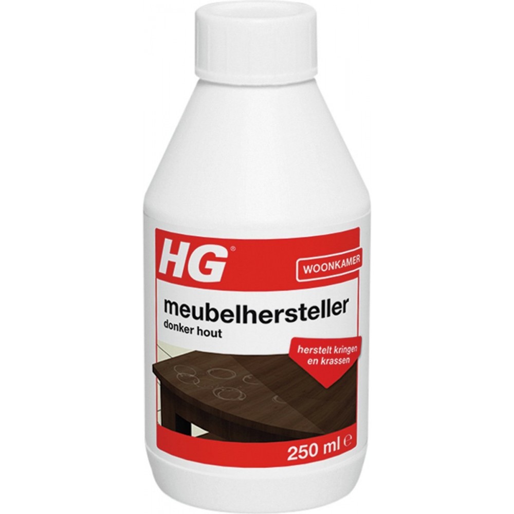 HG meubelhersteller donker hout 250ml