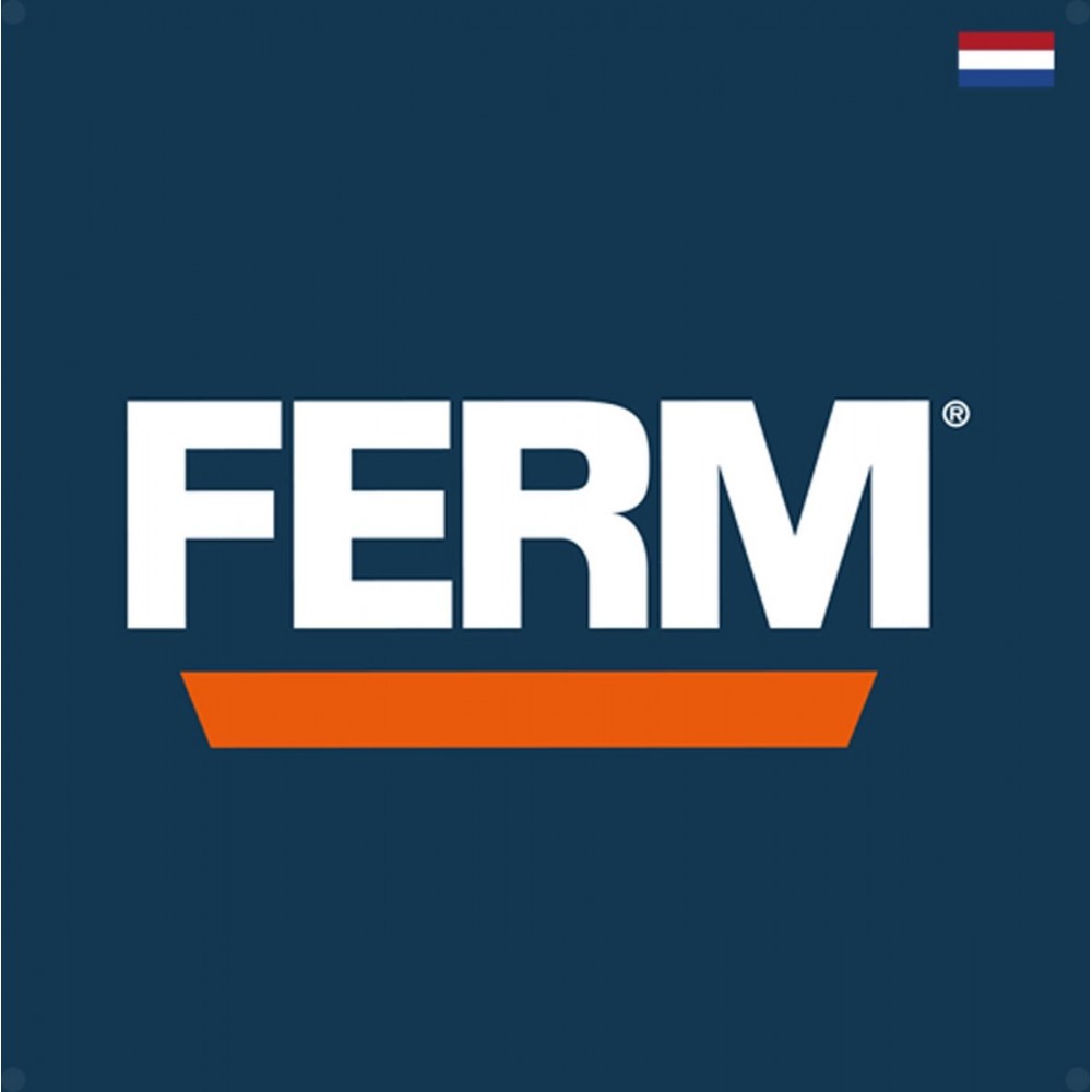 FERM - BGM1020 - Tafelslijpmachine - 250W - Stofdichte schakelaar - Vonkvangers - Inclusief - 2 slijpschijven - Fijn - Grof - Slijpen - Opgenomen vermogen - 250W - Vonkenvanger - Monteer baar - Werkbank - Stofdichte - schakelaar