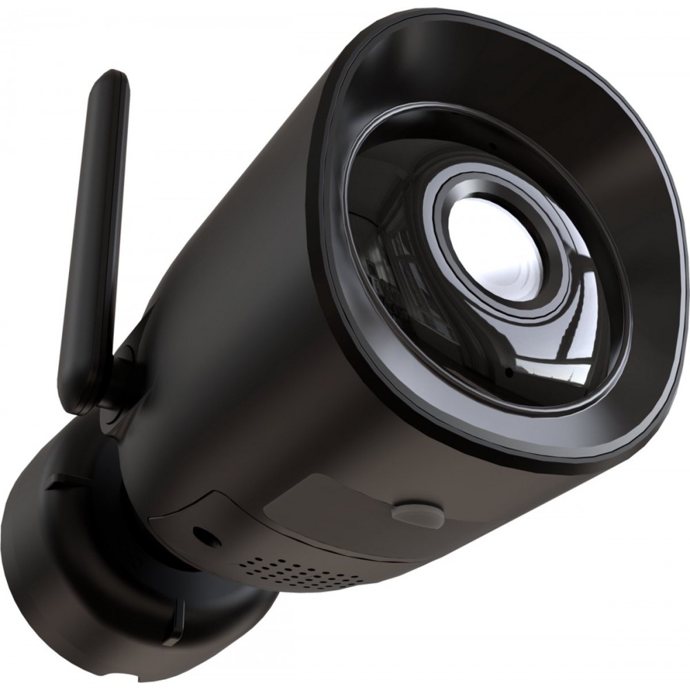 Calex Slimme Bewakingscamera voor Buiten - Smart Beveiligingscamera met 2-Weg Audio - Outdoor IP Camera - 2K - Wit