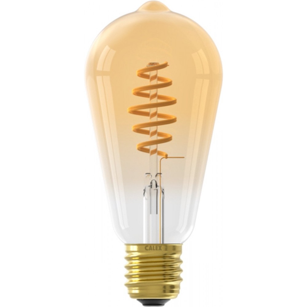 BT Mesh Smart LED Frex-Filament Goud Rustieklamp ST64 E27 7W 550lm...