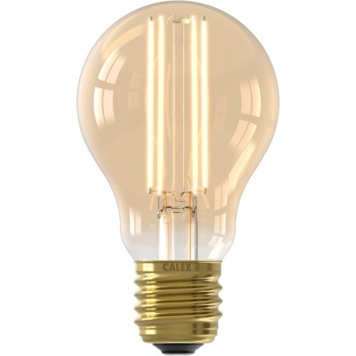 Calex Filament LED Lamp - E27 - A60 Lichtbron Goud - 4.5W - Dimbaar