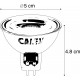 Calex LED reflector Lamp Ø50 - GU5.3 - MR16 -420 Lm