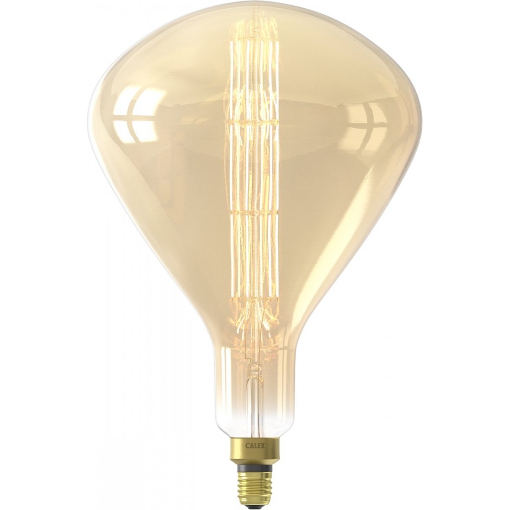 Calex XXL Sydney - Goud - led lamp - Ø245mm - Dimbaar