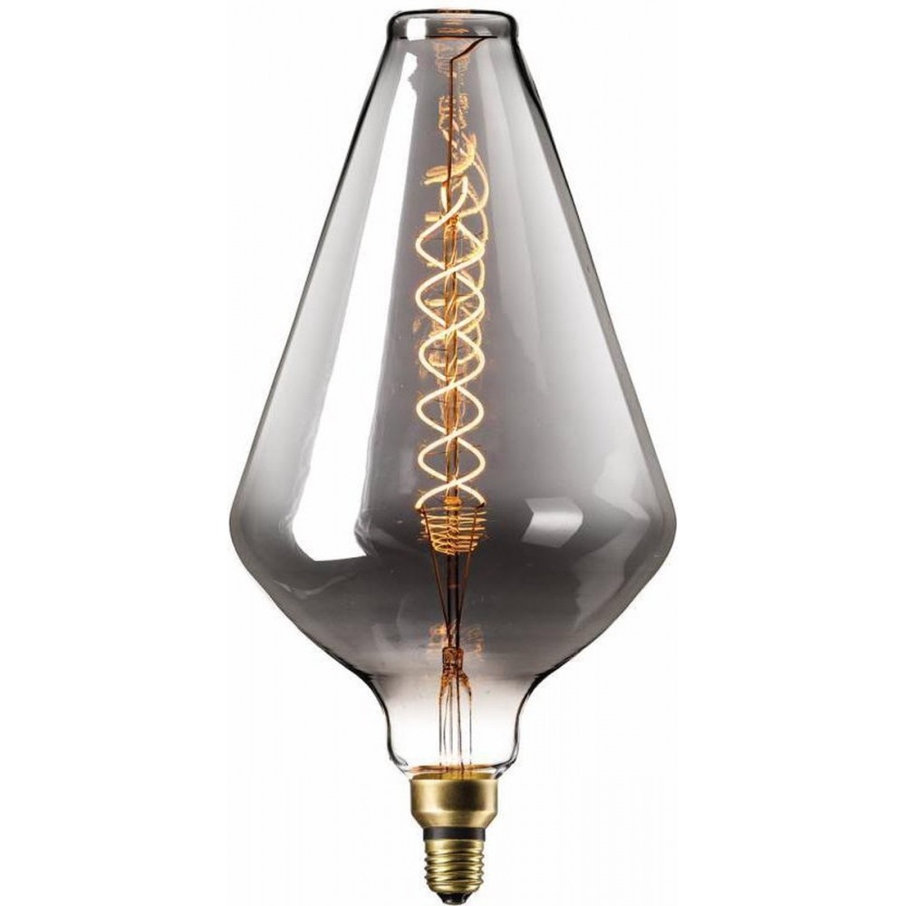 Calex XXL Vienna - Titanium - led lamp - Ø188mm - Dimbaar