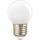 Gekleurde LED kogellamp - 2700K - E27 - 1W - 240V