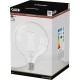 Calex Lichtbron E27 Globelamp - Glas - Transparant - 13 x 17 x 13 cm (BxHxD)