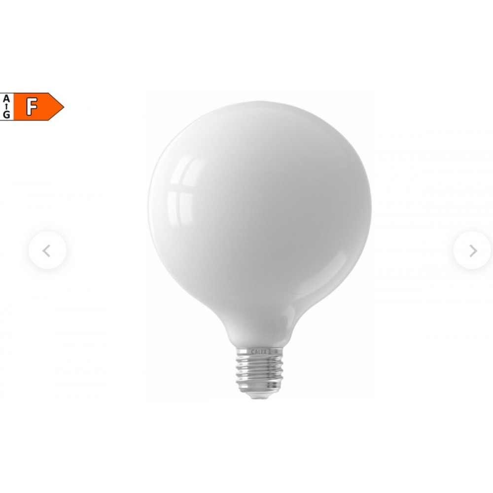 Calex Dimbare LED Lamp - Globe - Wit - E27 - Large