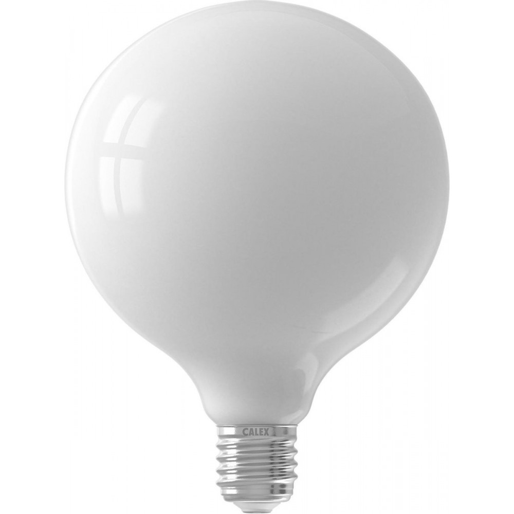 Calex Dimbare LED Lamp - Globe - Wit - E27 - Large