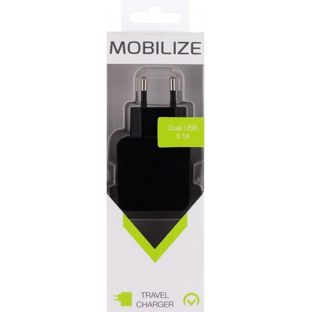 Mobilize 21233 oplader voor mobiele apparatuur Binnen Zwart