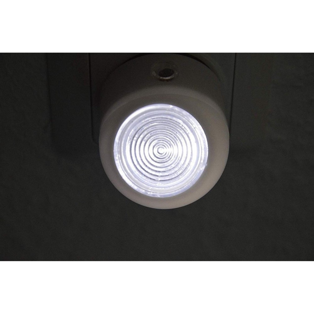 Benson Nachtlampje met Ingebouwde Sensor - 360° Draaibaar, 1W Energiezuinig - Direct in Stopcontact
