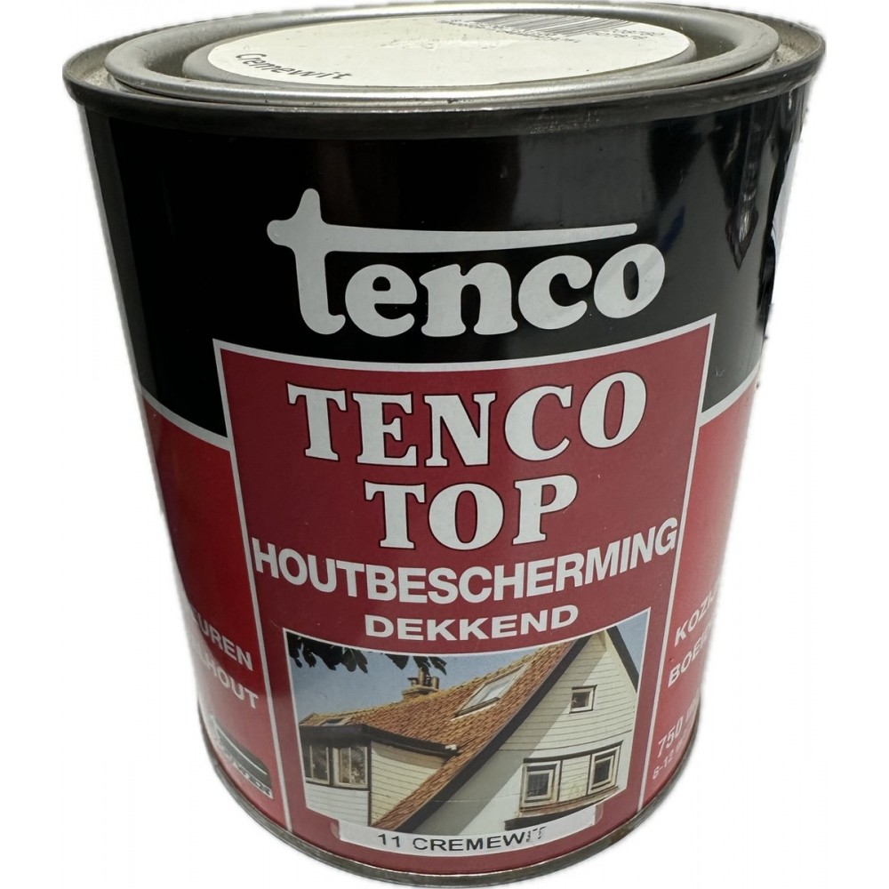 Tenco Tencotop deur & kozijn dekkend zijdeglans cremewit - 750 ml